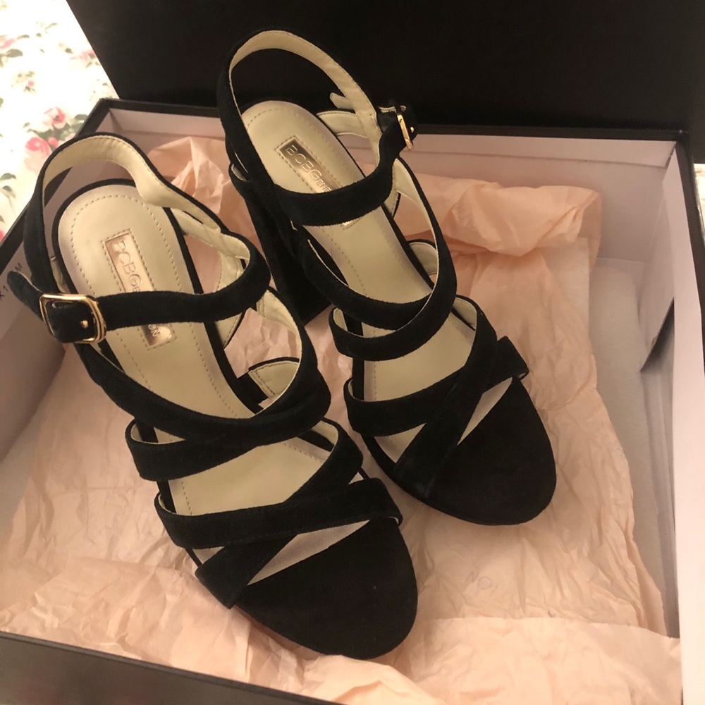 BCBG High Heel Sandals Morgan - Black